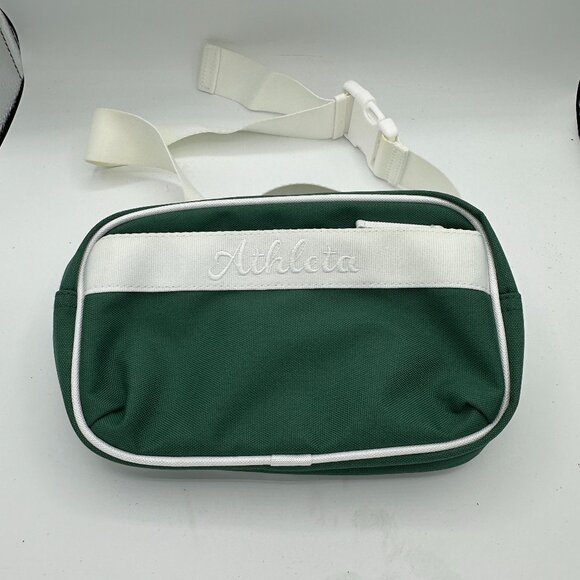 Athleta Handbags - Athleta All About LARGE BELT BAG Chest Crossbody Bag Fanny Pack GREEN